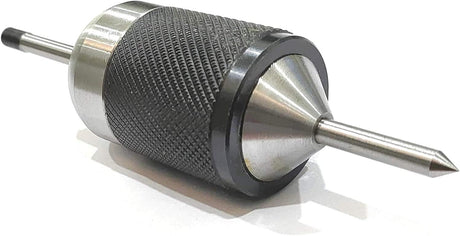 Large universal transfer punch with knurled grip body