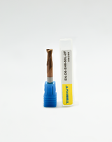 6mm 2-flute carbide end mill 45 HRC	