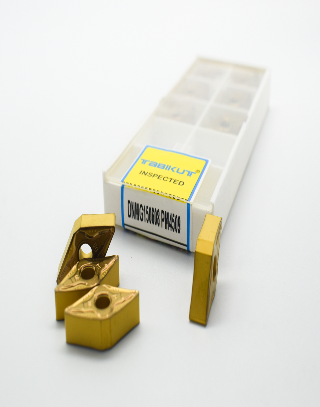 Precision steel-grade inserts DNMG150608