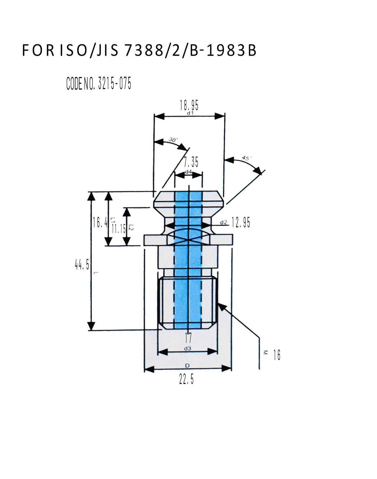 JIS7388 pull stud

