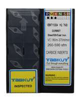 TN30 cermet inserts	