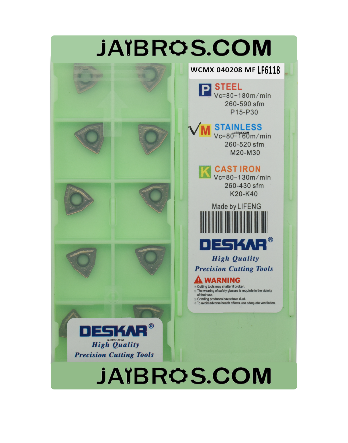 WCMX040208 inserts	