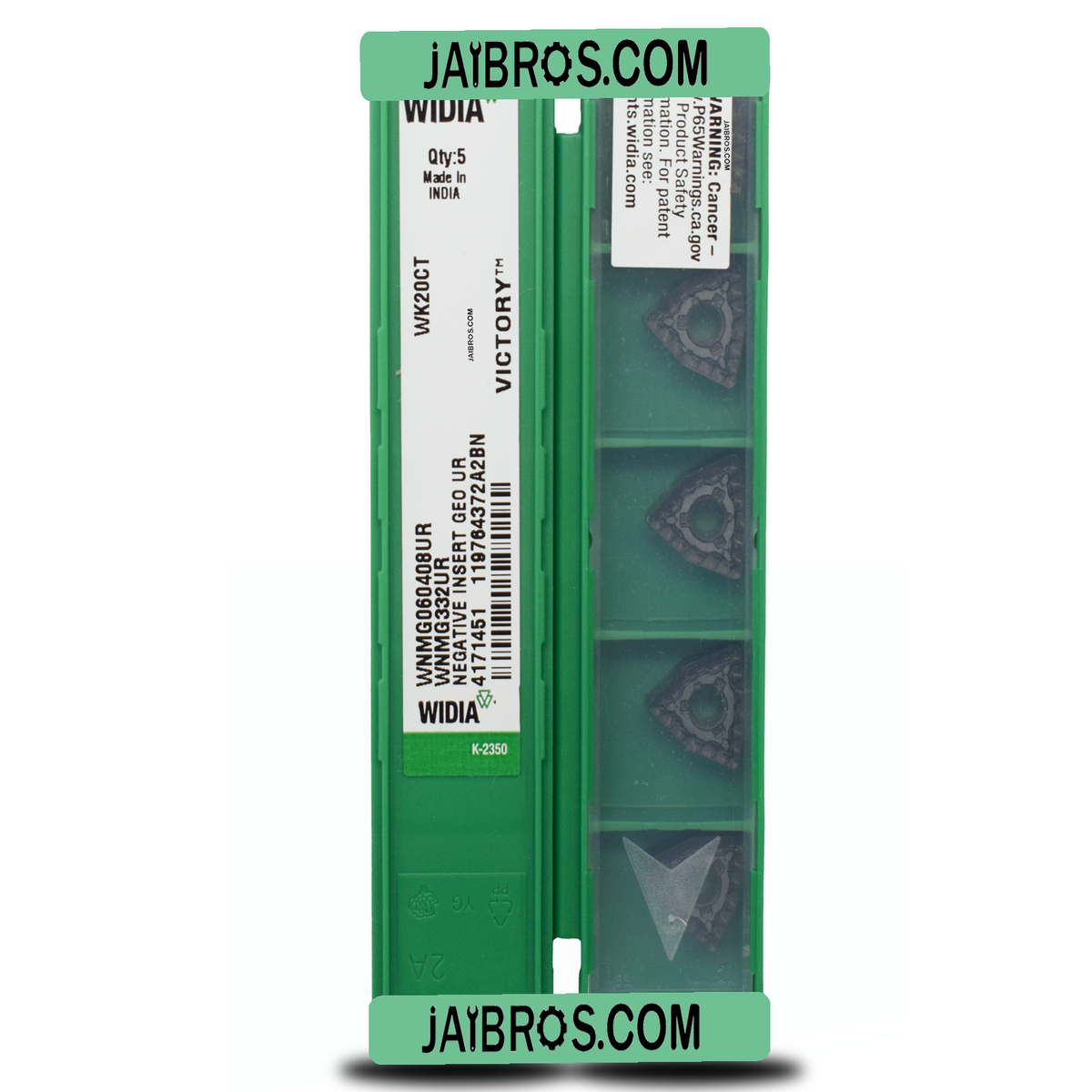 Buy WIDIA WNMG060408 UR WK20CT Inserts – Jaibros