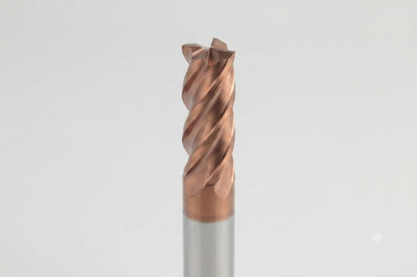 1 to 6mm CARBIDE 4F SQ. ENDMILL (45 HRC) Pack of 2 Pcs.