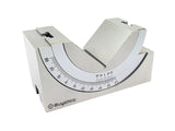 Buyohlic's Adjustable Angle Block - 95 x 45 x 48 MM Multifunctional V Block Milling 0-60° for Milling Machine Planer