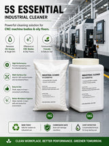 5S industrial cleaner infographic