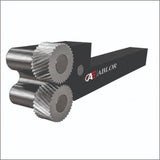 Ablor Dual Wheel Knurling Tool Holder