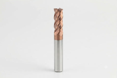 Copper Coated Carbide End Mill Bit