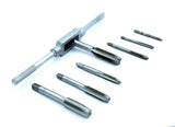 Metal tap and wrench set