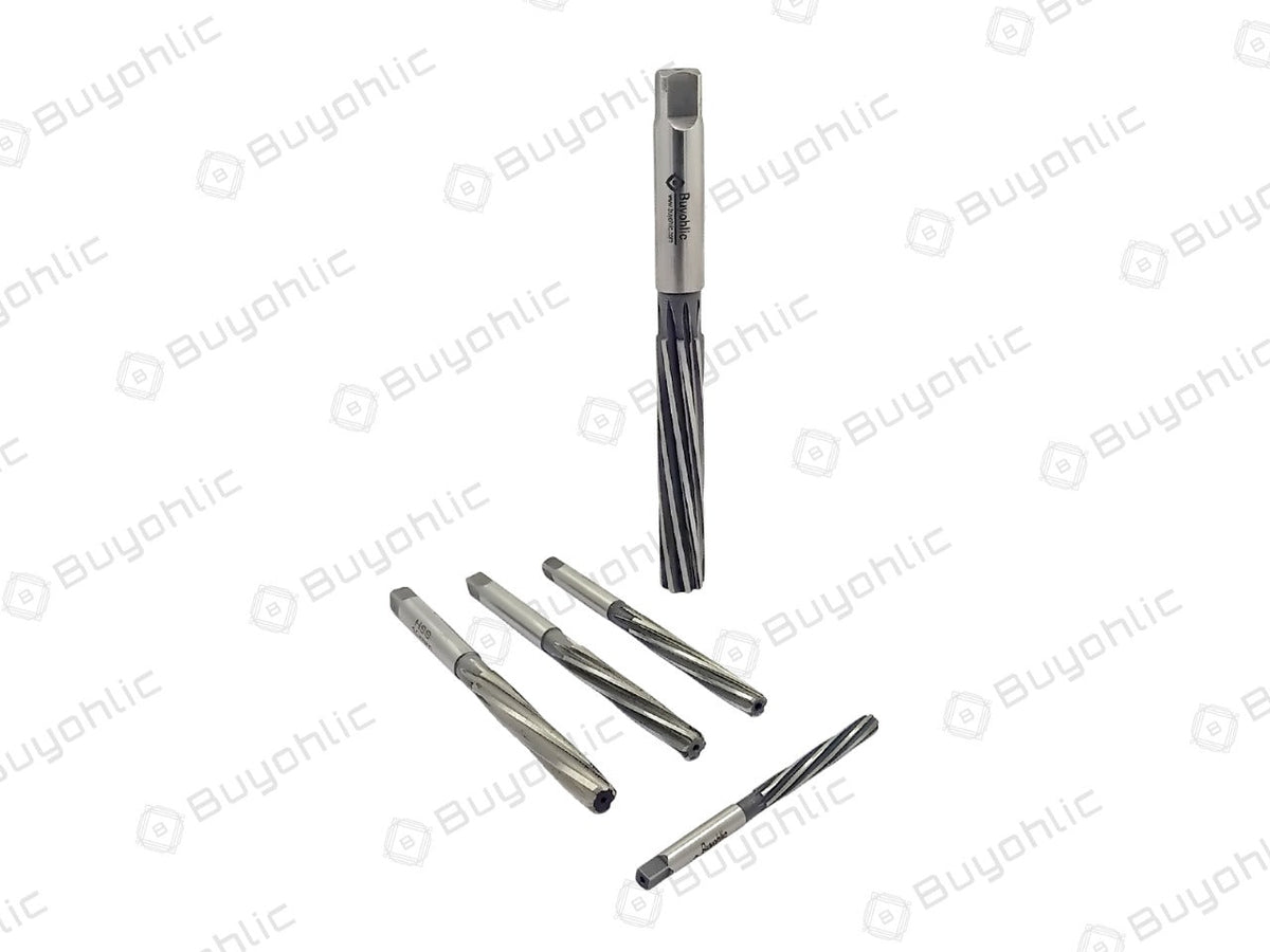 Steel hand reamer set