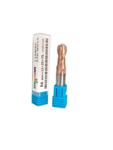 Cylindrical milling cutter with blue shank 