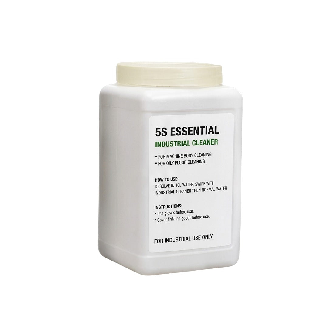 5S Essential industrial cleaner container
