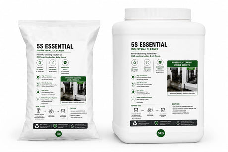 5S Essential industrial cleaner packaging