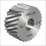 Metal helical gear cutting tool