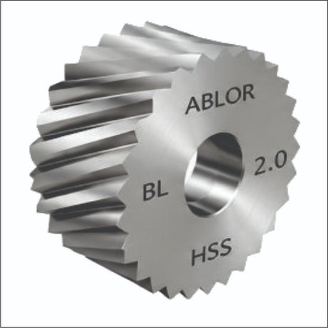 Metal helical gear cutting tool