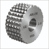 Metal knurling wheel tool part