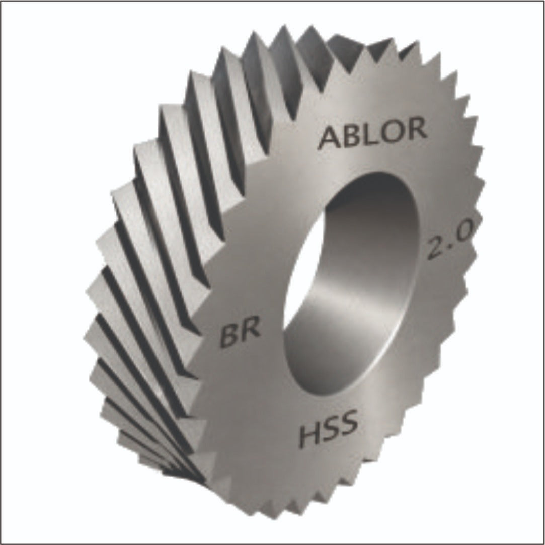 Metal helical gear cutting tool