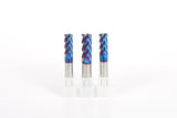1 to 6mm CARBIDE 4F SQ. ENDMILL (65 HRC) Pack of 2