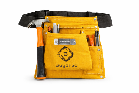 Yellow tool belt bag