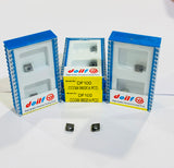 Carbide indexable lathe threading inserts