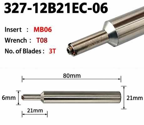 327-12B21EC-06 milling cutter holder