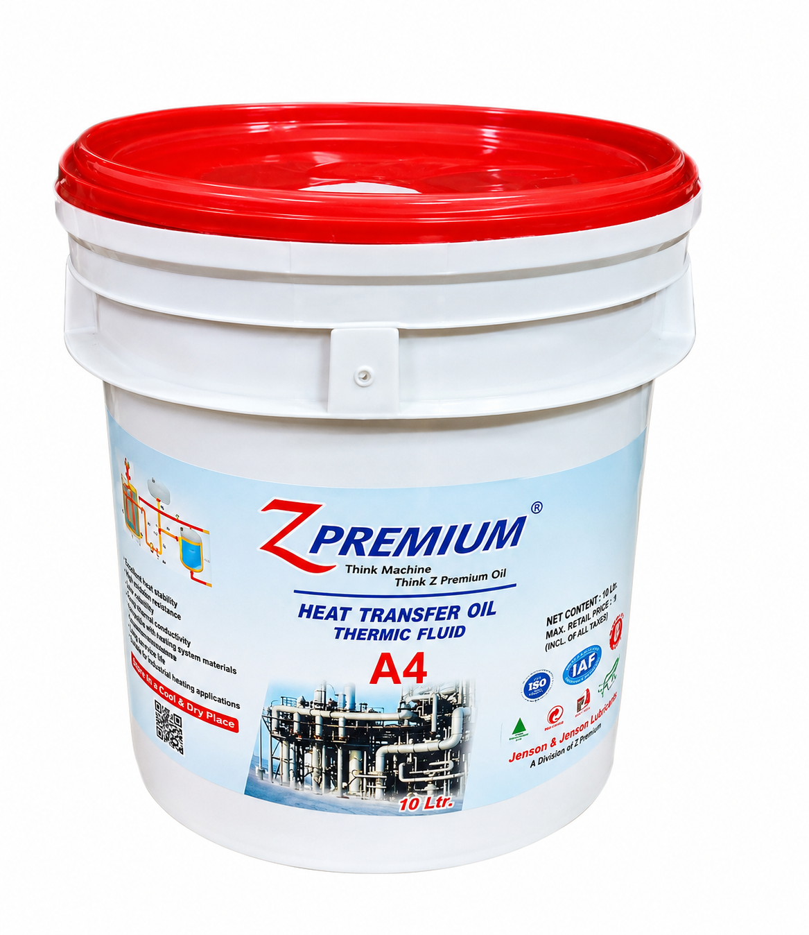 Z Premium Heat Transfer Oil Pail
