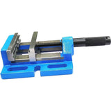Blue machine vise