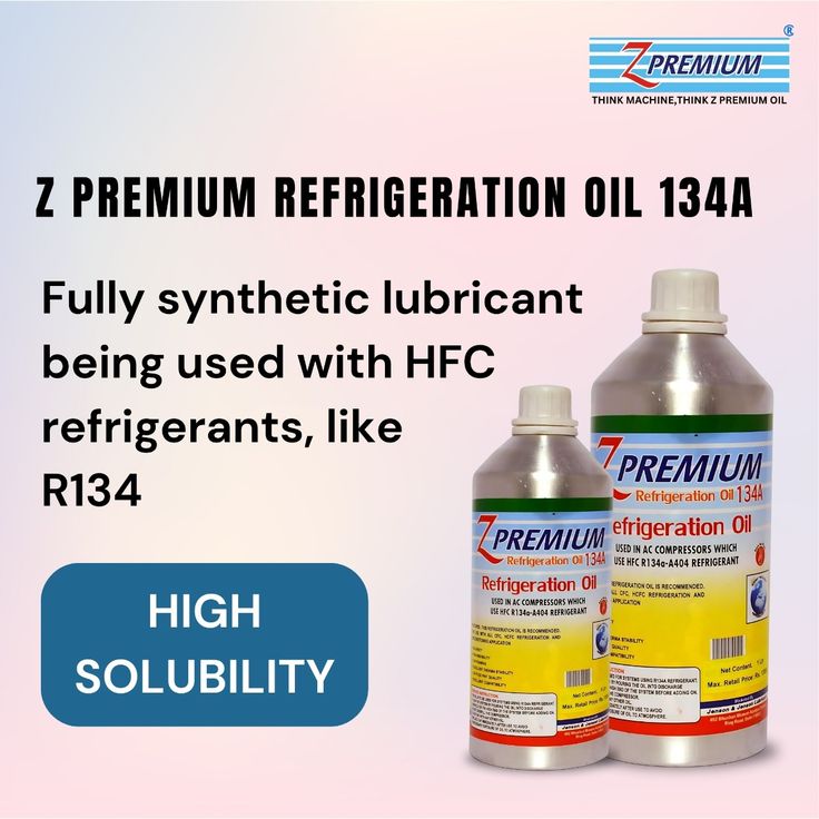 Refrigeration Oil R134a POE Oil, 250ML