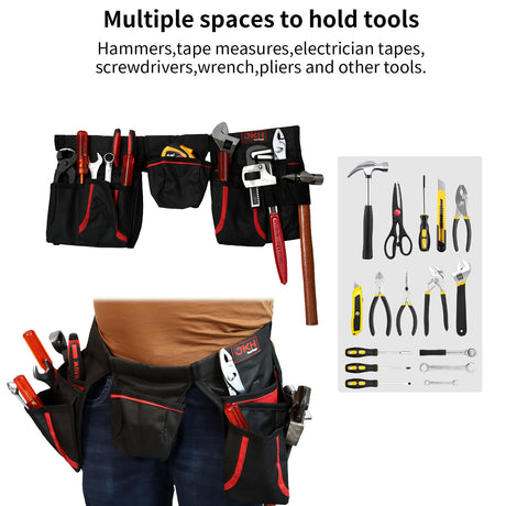 20" Tool belt 11 pockets