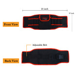 Tool belt dimensions diagram