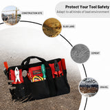 16" Tool bag without strap  10 pockets