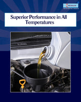 Oil is being poured into a car engine 