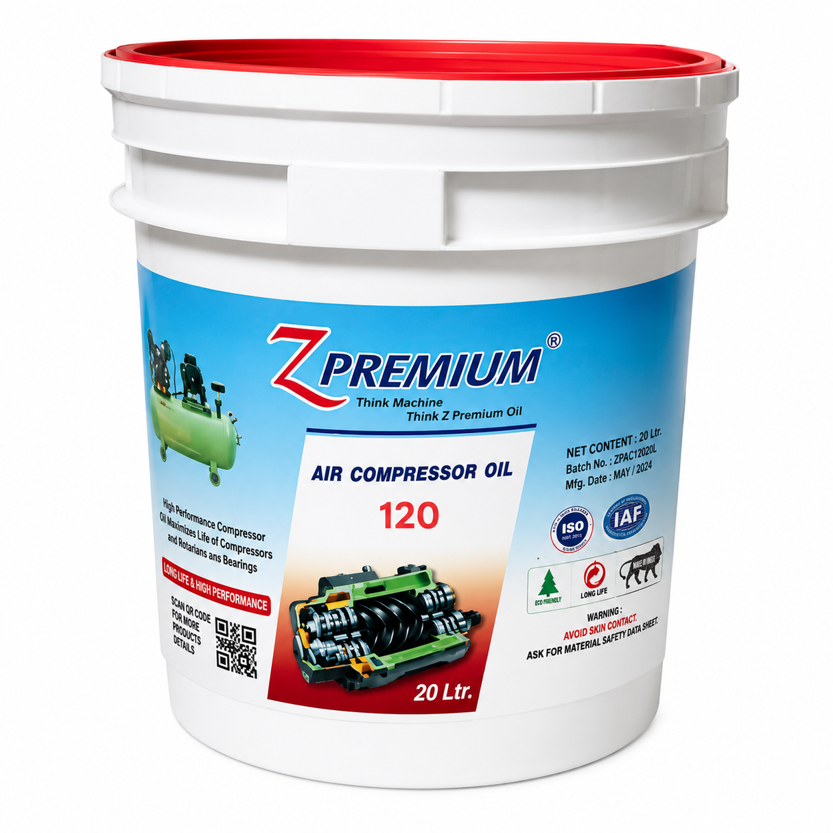 20L Compressor Oil Bucket