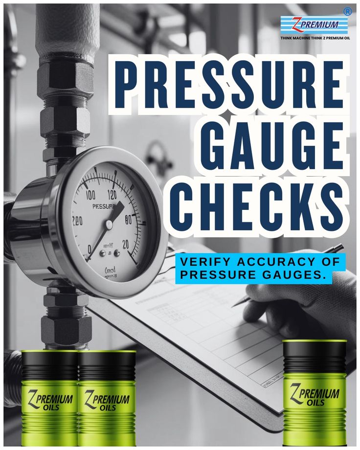 Advertisement for pressure gauge checks