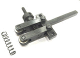 Knurling tool with separate spring