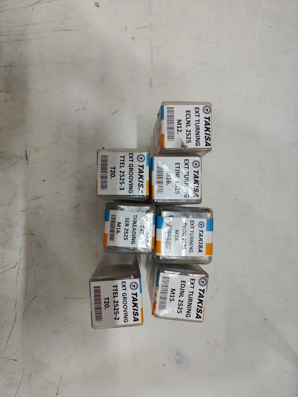 Six boxes of Takisa products 