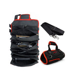 Black and red tool organizer