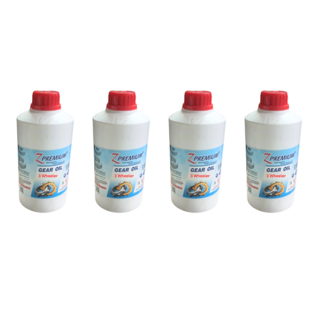 Four bottles of Z Premium Gear Oil
