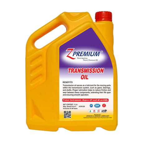 Yellow Z Premium transmission oil container