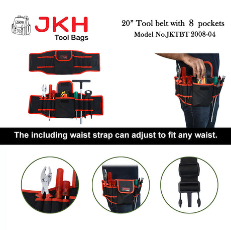 Black tool belt advertisement