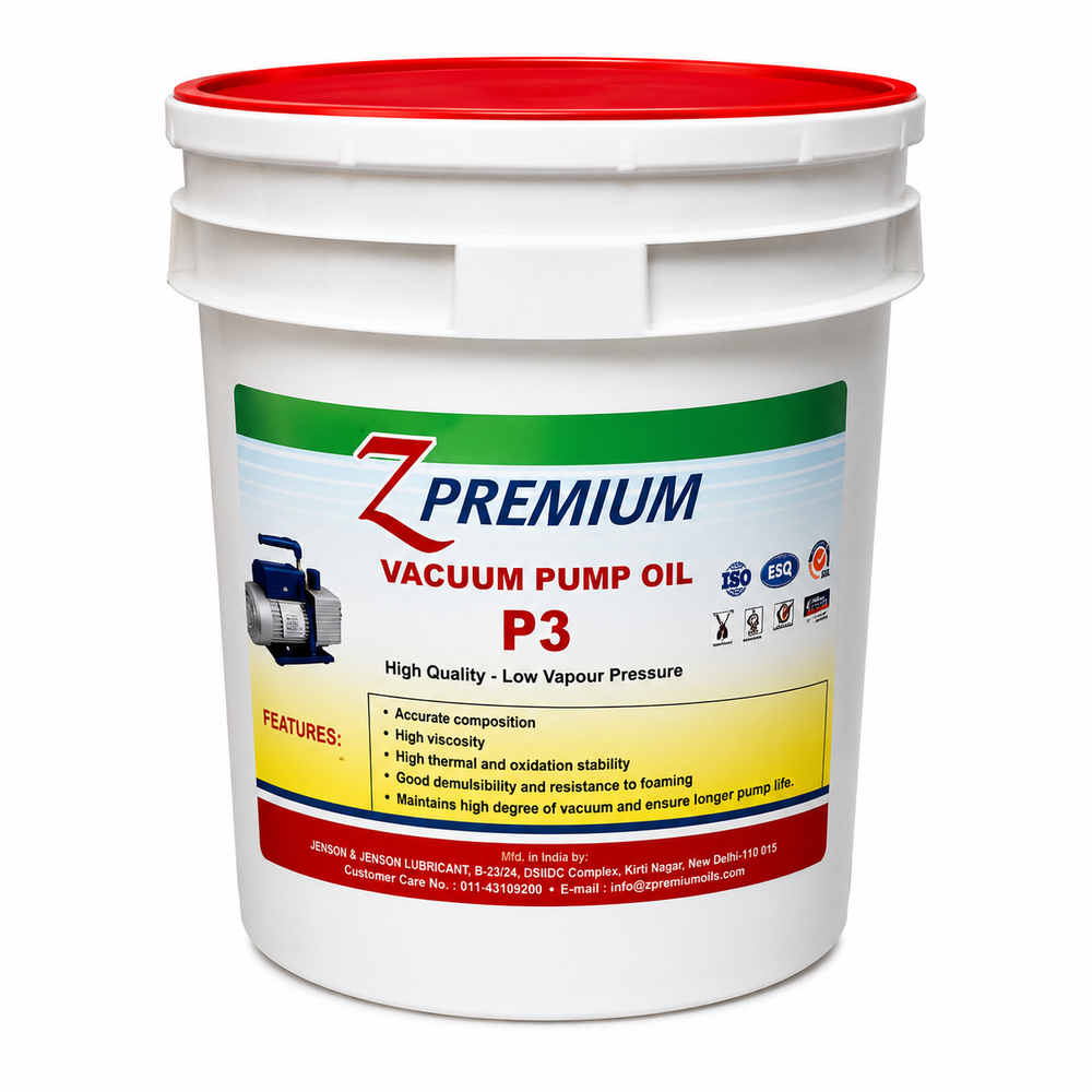 Z Premium Vacuum Pump Oil P3
