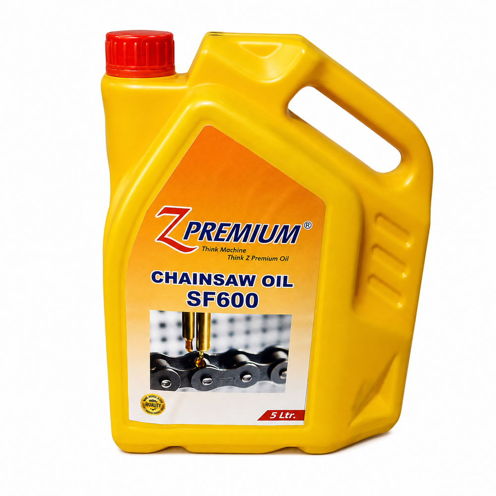 Z Premium SF600 chainsaw oil 5L yellow bottle