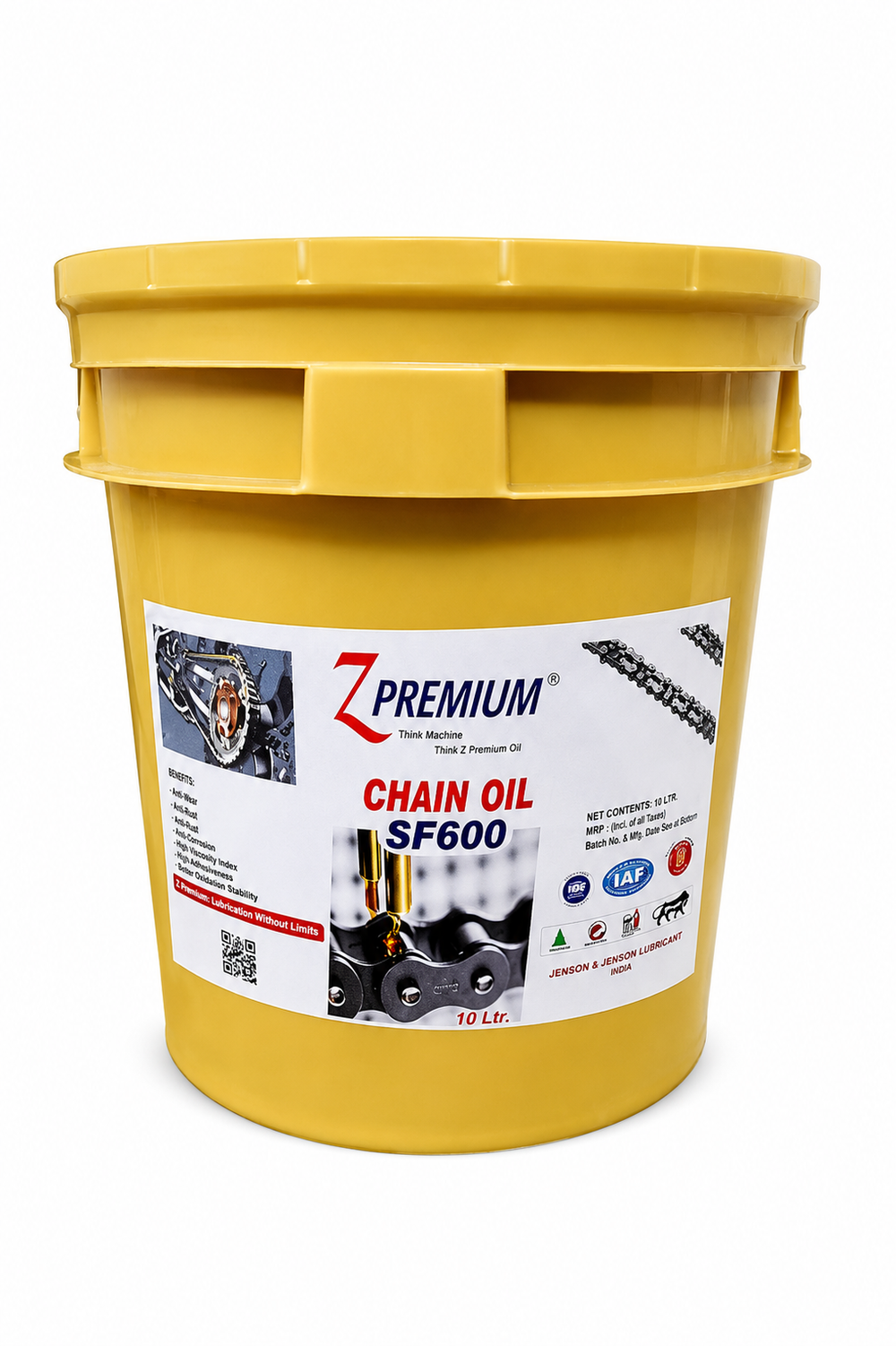 Z Premium SF600 chain oil yellow bucket