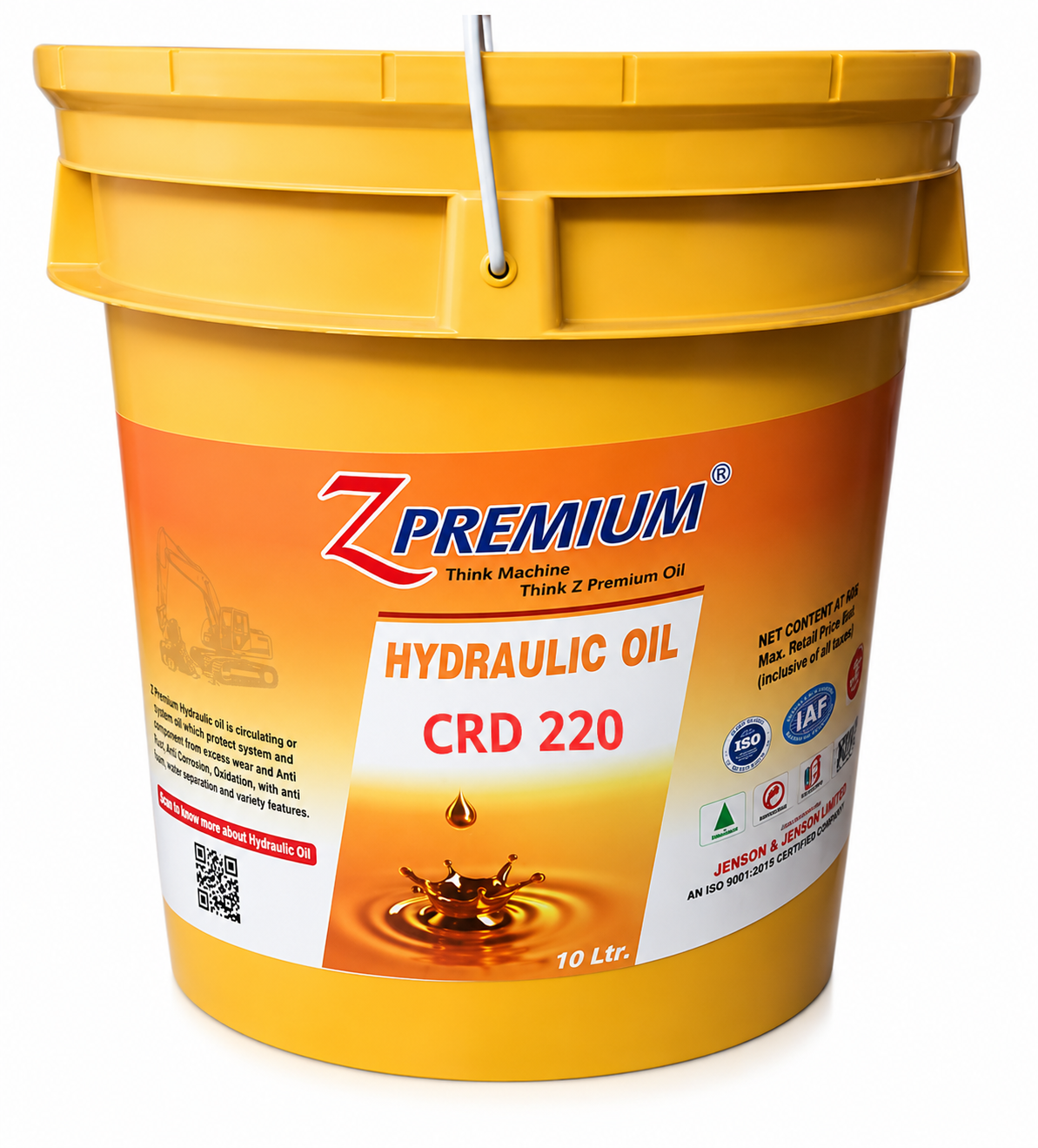  Z Premium Hydraulic Oil CRD 220