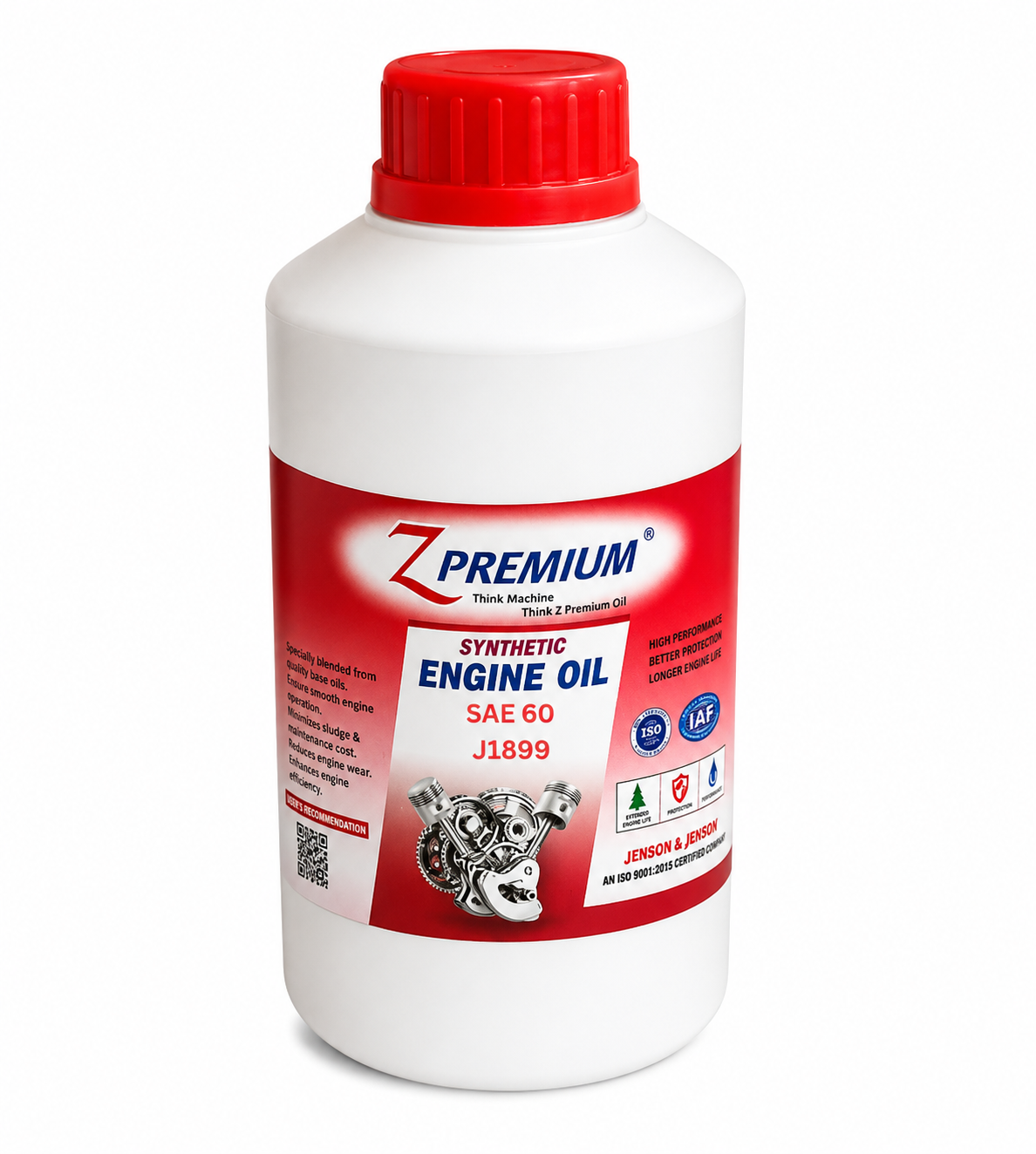 Z Premium Engine Oil SAE 60 J1899