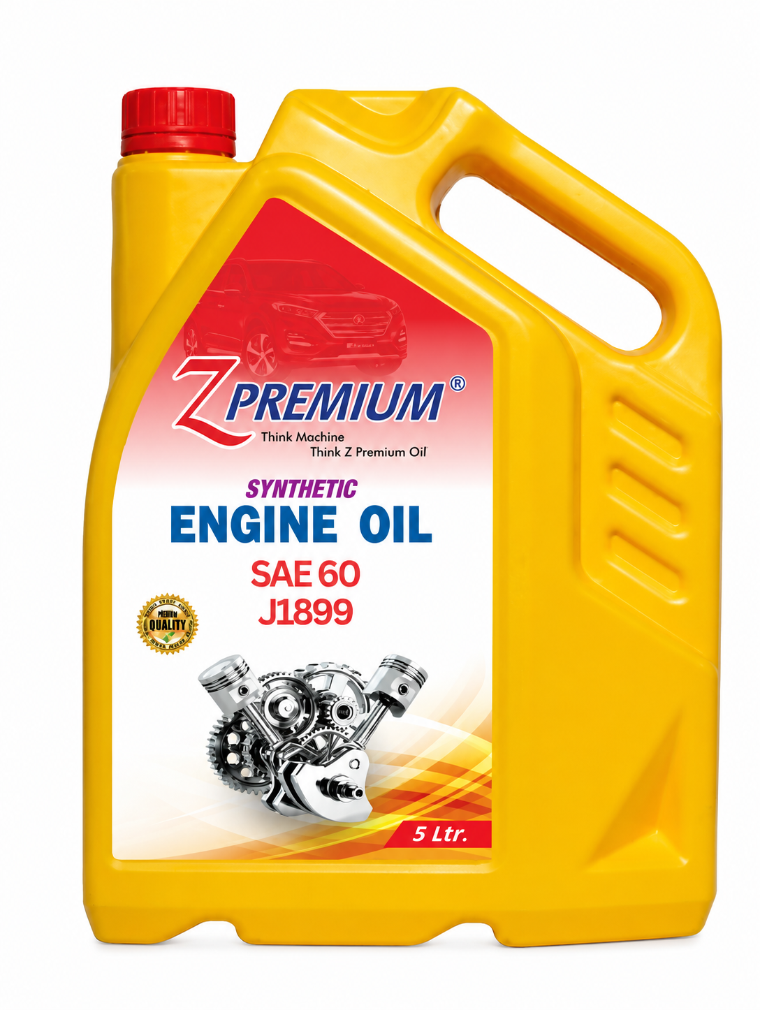 Z Premium synthetic engine oil SAE 60 J1899 5L jug