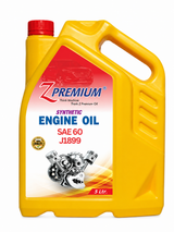 Z Premium synthetic engine oil SAE 60 J1899 5L jug