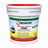 20L bucket of Z Premium Vacuum Pump Oil ISO 100 with red rim lid