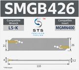 SMGB426 precision tool insert