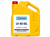 Yellow LV40 oil jug